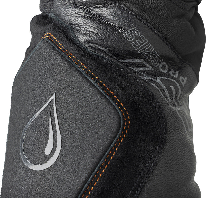 RST Pro Series Artic D3O Waterproof Ladies Gloves - Black - Extra