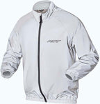 RST Night Rider Waterproof Reflective Rain Jacket - Silver - Extra