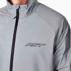 RST Night Rider Waterproof Reflective Rain Jacket - Silver - Extra