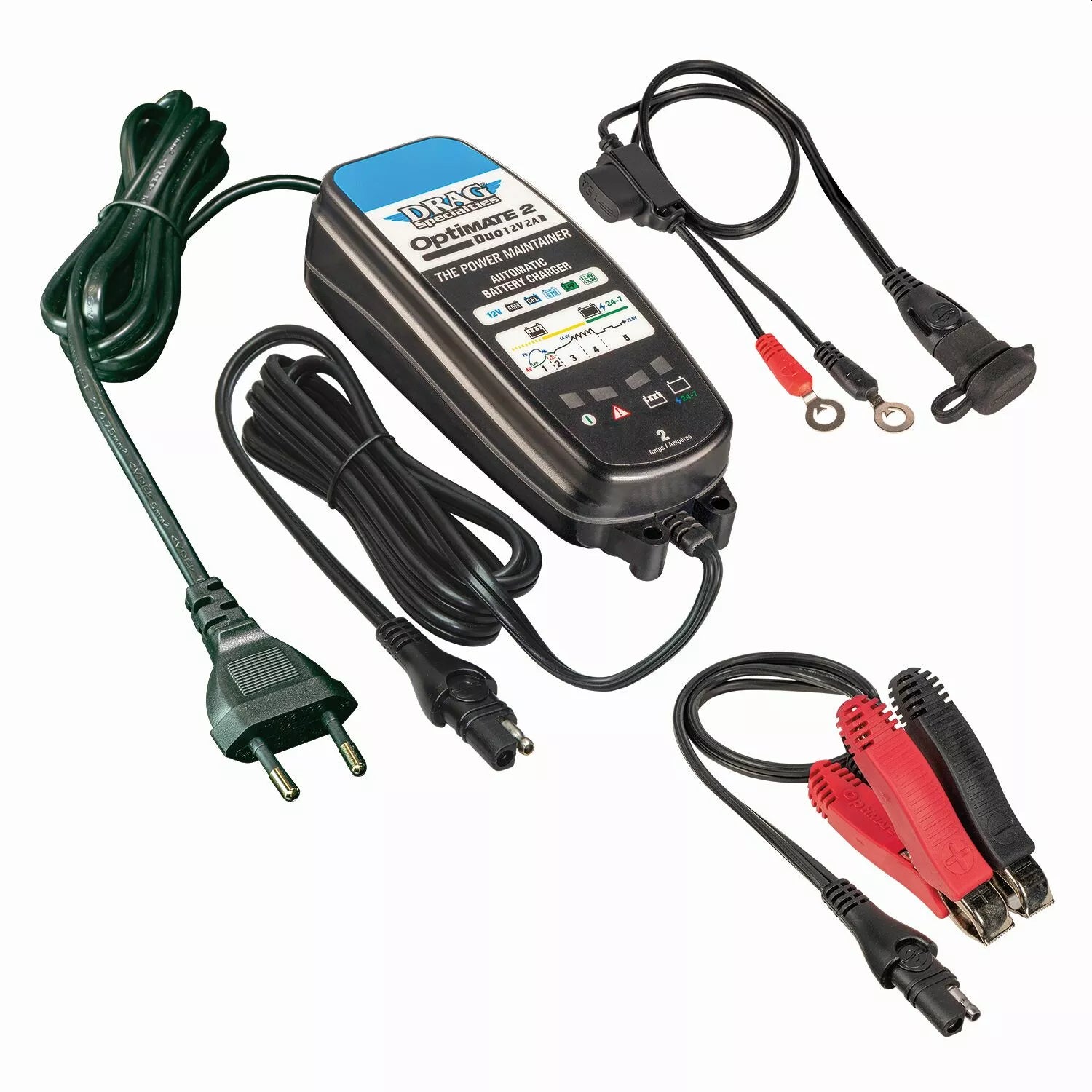 Incarcare si intretinere baterie moto | OPTIMATE 2 DUO