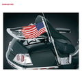 Kuryakyn, Antenna flag mount with us flag, chrome