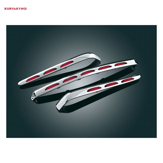 Kuryakyn, LED lighted trunk molding, red lens