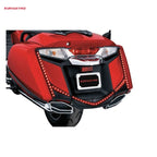 Kuryakyn, LED rear fender tip gloss black, smoke lens