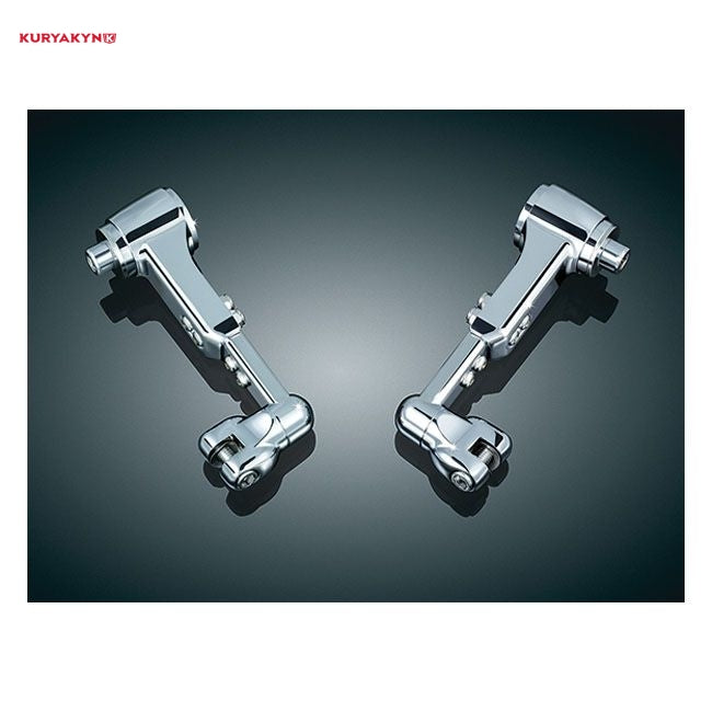 Kuryakyn, Ergo III adjustable cruise mount & clevis, chrome