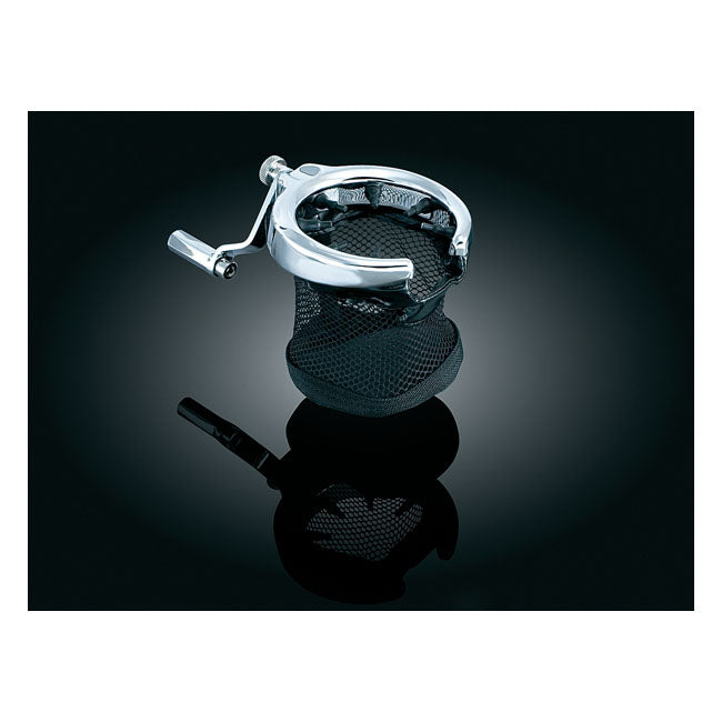 Kuryakyn, Passenger drink holder w/mesh basket