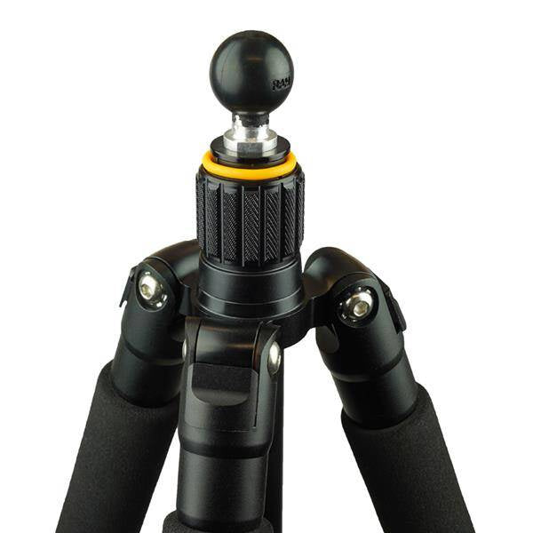 Adaptor cu bilă RAM® cu suport filetat 3/8"-16 și șaibă de blocare - dimensiune B