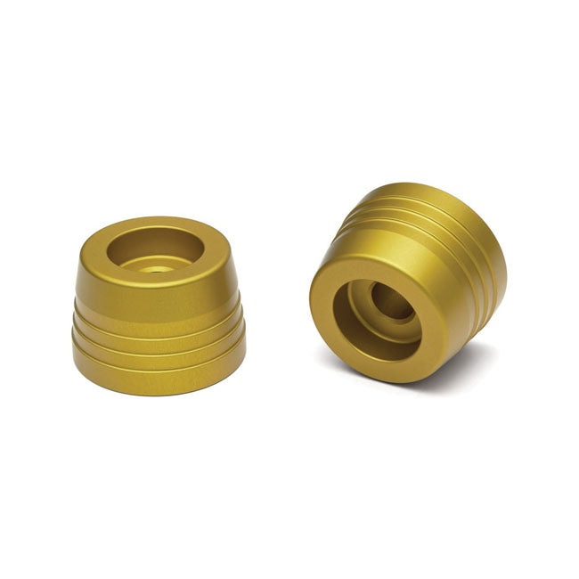 Kuryakyn, Lodestar handlebar sliders. Gold