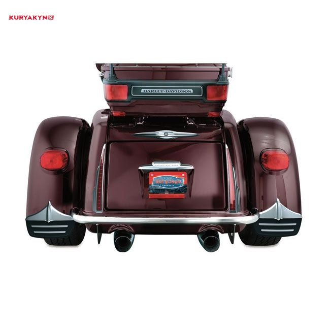 Kuryakyn, Trike mud flaps. Chrome