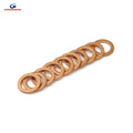 Goodridge brake line washers, 7/16" (11mm). Copper