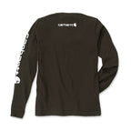Carhartt Sleeve logo long sleeve peat