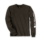 Carhartt Sleeve logo long sleeve peat