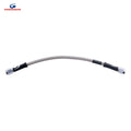 Goodridge brake line kit plain braided stainless, 10" long