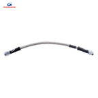Goodridge brake line kit plain braided stainless, 10" long