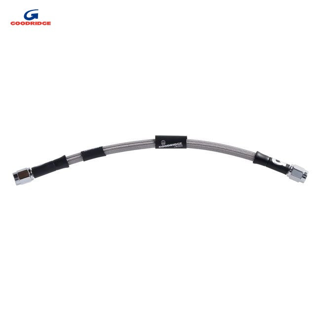 Goodridge brake line kit clear coated stainless, 27" long