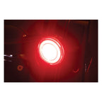Kuryakyn, rear Tracer LED turn signal insert set. Smoke lens