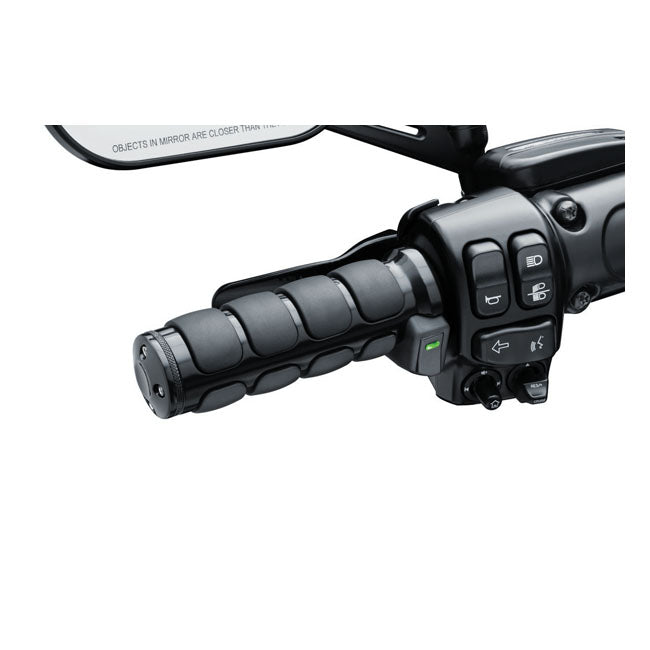 Kuryakyn, Heated ISO grips. Gloss black