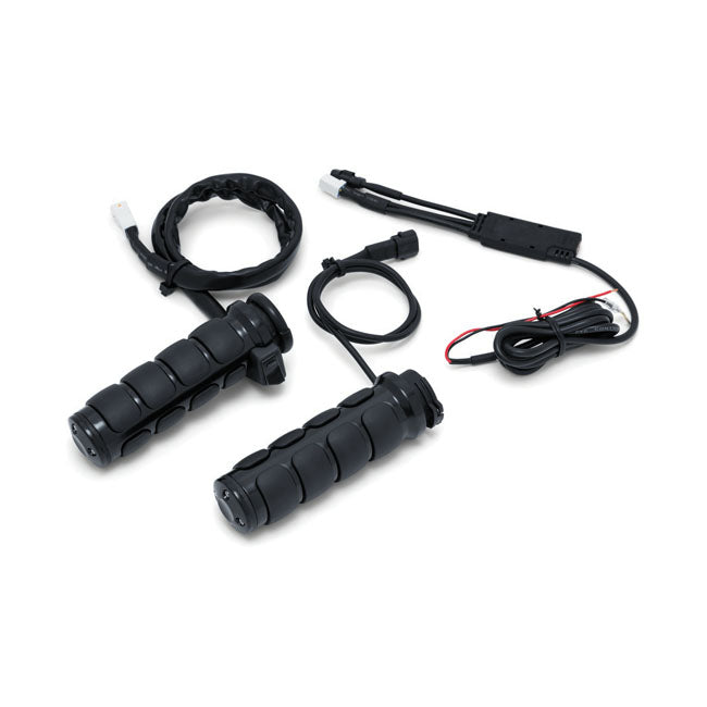 Kuryakyn, Heated ISO grips. Gloss black