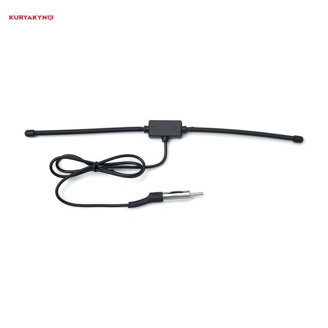 Kuryakyn, Hidden antenna with universal connector. Black