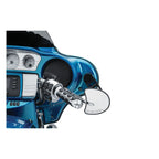 Kuryakyn, Batwing adjustable drop mirror mount. Black