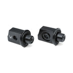 Kuryakyn, Splined peg adapters rear. Satin black