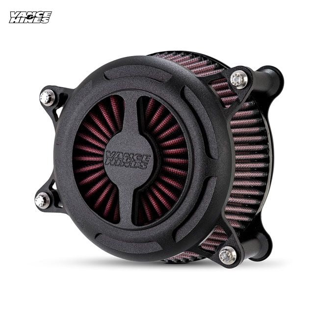 Vance & Hines, VO2 Blade air cleaner kit. wrinkle black