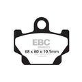 Placute de frana EBC | Front: Yamaha: 83-84 XZ 550...