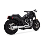 Vance & Hines, 2-1 pro pipe PCX exhaust. chrome