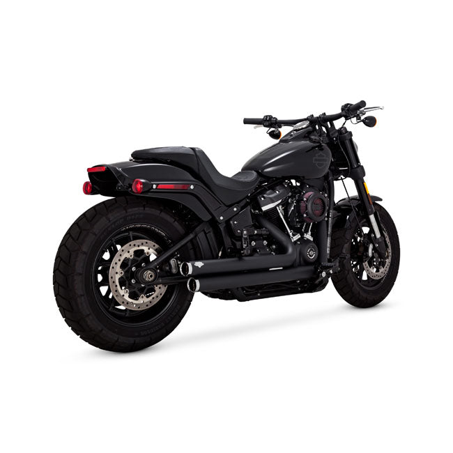 Vance & Hines, 2-1/2" big shots staggered PCX exhaust. black