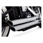 Vance & Hines, 2-1/2" big shots staggered PCX exhaust. chrom