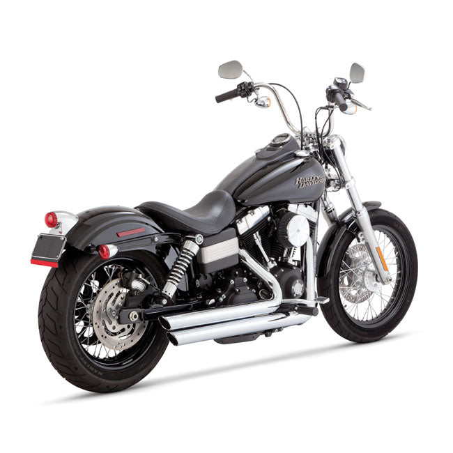Vance & Hines, 2-1/2" bigshots staggered PCX exhaust. chrome