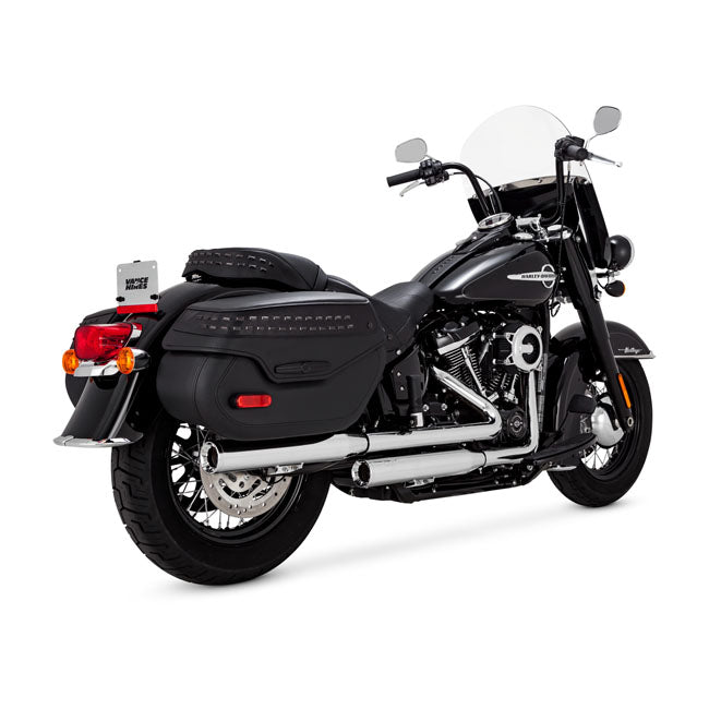 Vance & Hines, Eliminator 300 slip-on mufflers. PCX. chrome