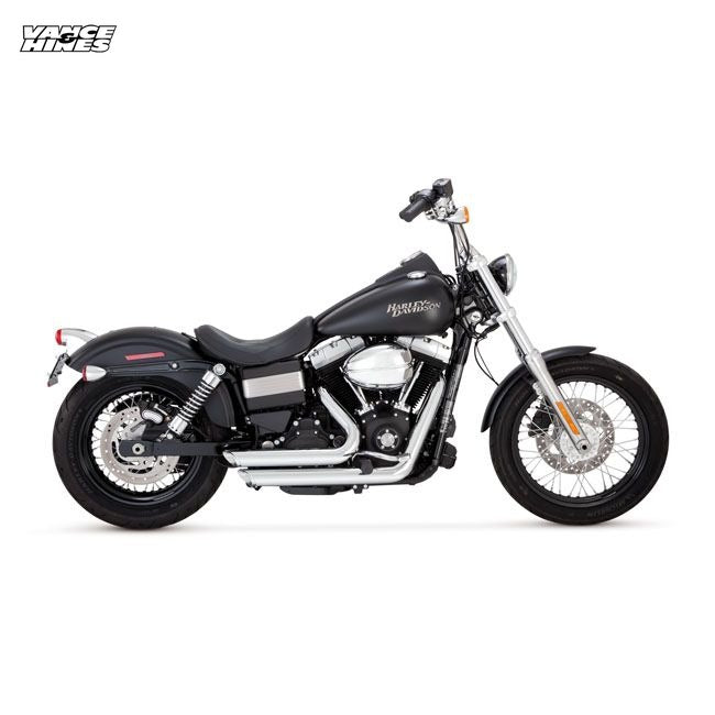 Vance & Hines, Shortshots staggered PCX exhaust. chrome