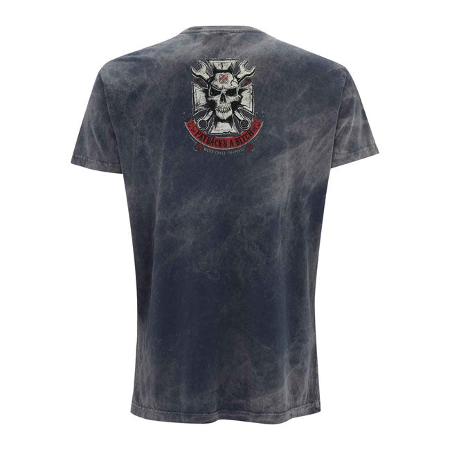 WCC Mechanic T-shirt vintage blue