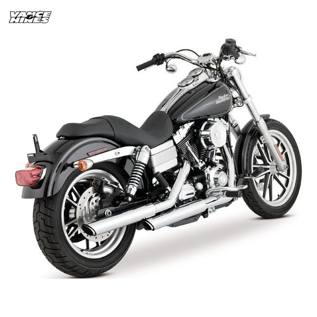 Vance & Hines, 3" Twin Slash slip-on PCX mufflers. Chrome