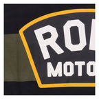 Roeg Shawn stripe sweatshirt army/black