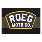 Roeg Shawn stripe sweatshirt army/black
