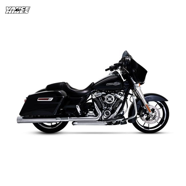 Vance & Hines, PCX dresser duals crossover headers. chrome