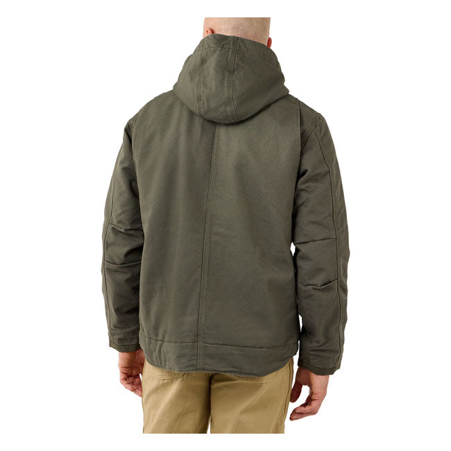 Carhartt Utility sherpa-lined jacket moss