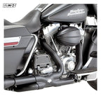 Vance & Hines, Power dual crossover head pipes. black