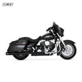 Vance & Hines, Dresser duals crossover head pipes. black
