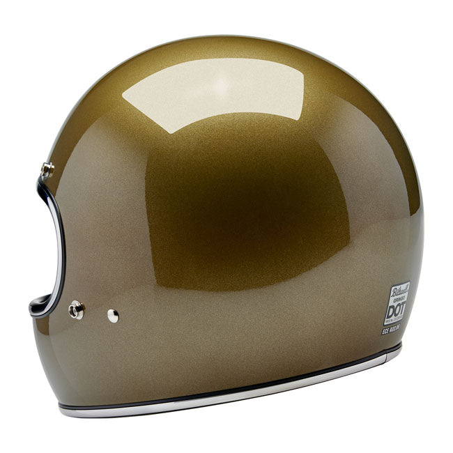 Biltwell Gringo helmet ugly gold metallic