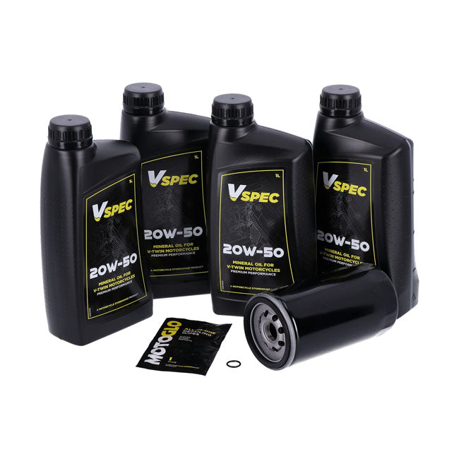 MCS, engine oil service kit. 20W50 Mineral