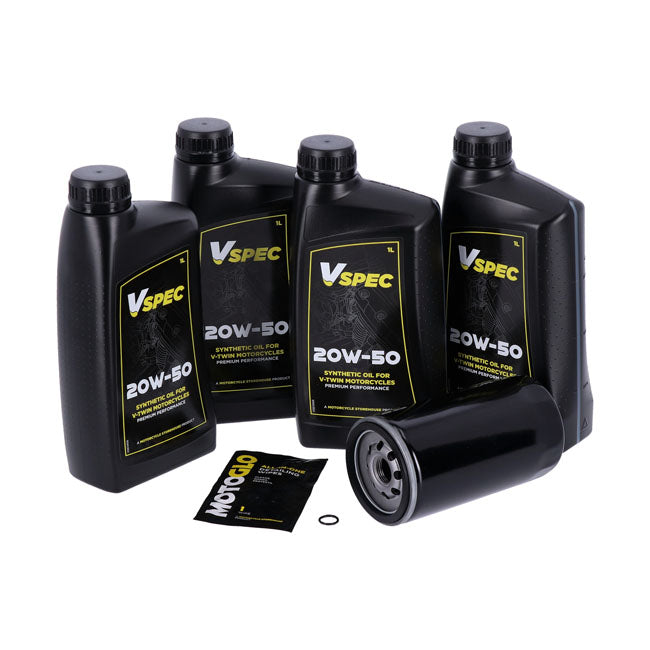 MCS, engine oil service kit. 20W50 Synthetic