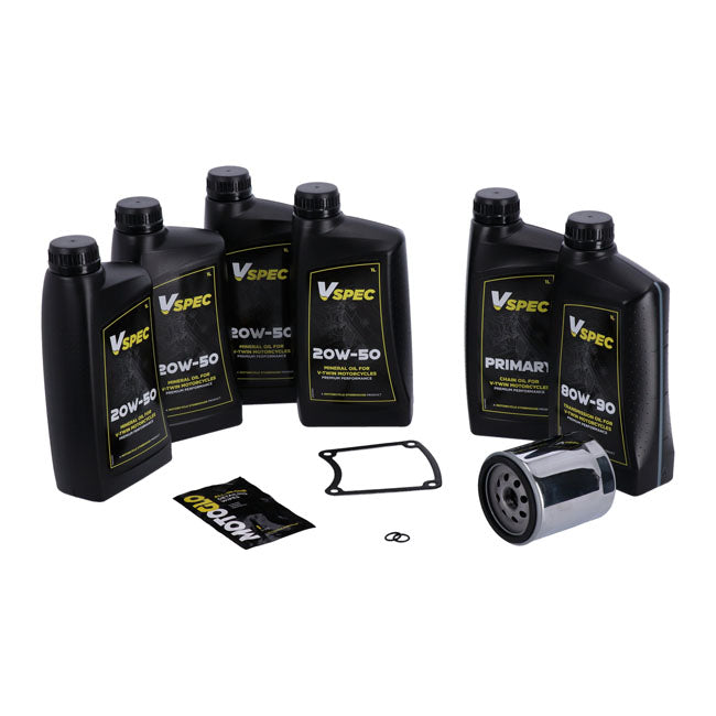 MCS, ''Big Oil'' service kit. Mineral. Chrome filter