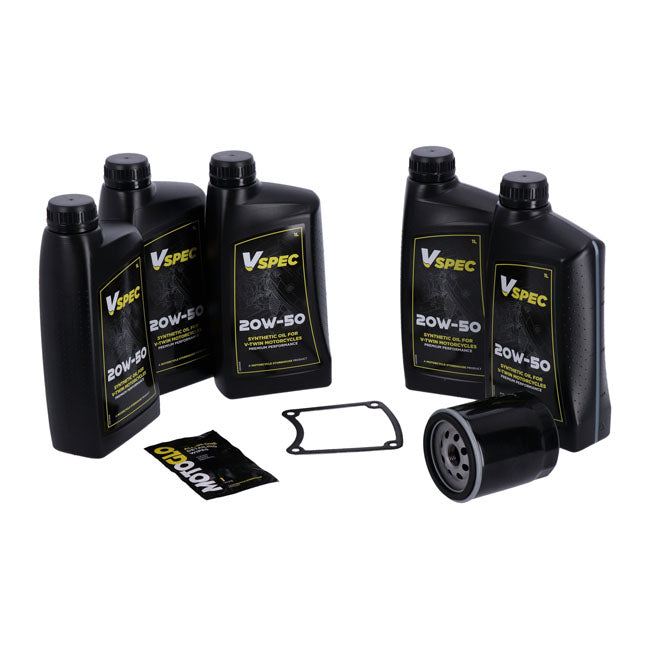 MCS, ''Big Oil'' service kit. Full synthetic. Black filter