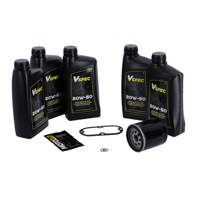 MCS, ''Big Oil'' service kit. Full synthetic. Black filter