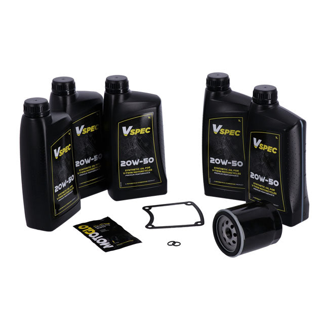 MCS, ''Big Oil'' service kit. Full synthetic. Black filter