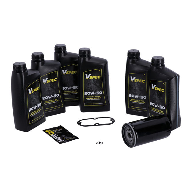 MCS, ''Big Oil'' service kit. Full synthetic. Black filter