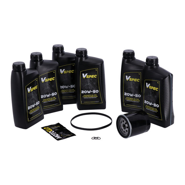 MCS, ''Big Oil'' service kit. Full synthetic. Black filter