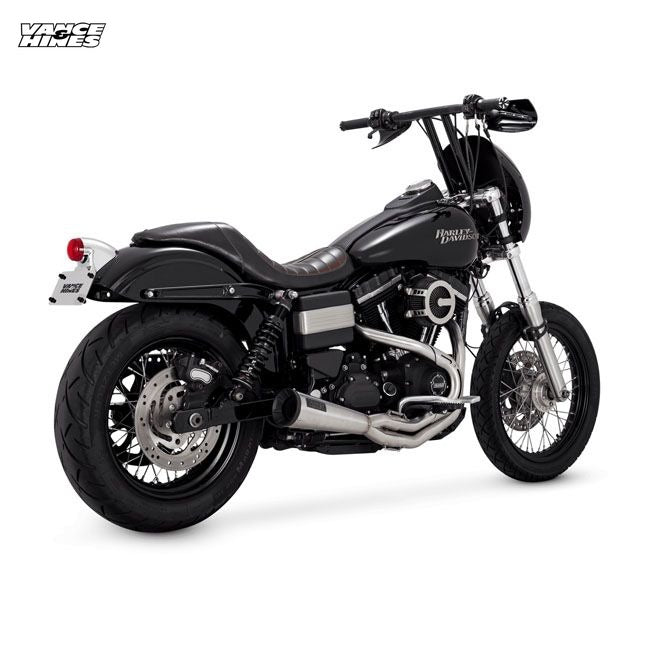Vance & Hines, 2-1 upsweep PCX exhaust. brushed